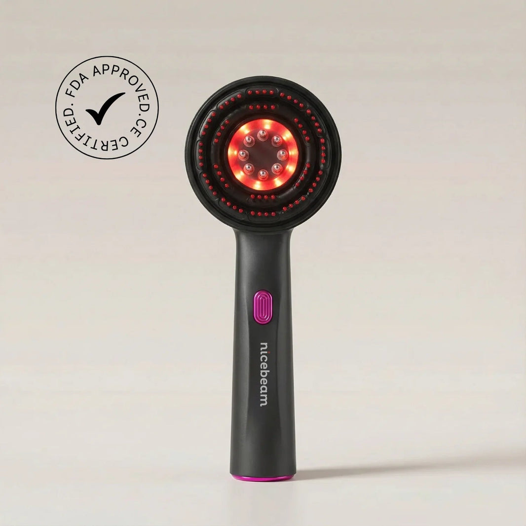Nicebeam 3-in-1 Scalp Massager with Red Light Therapy for Hair Growth & Scalp Health