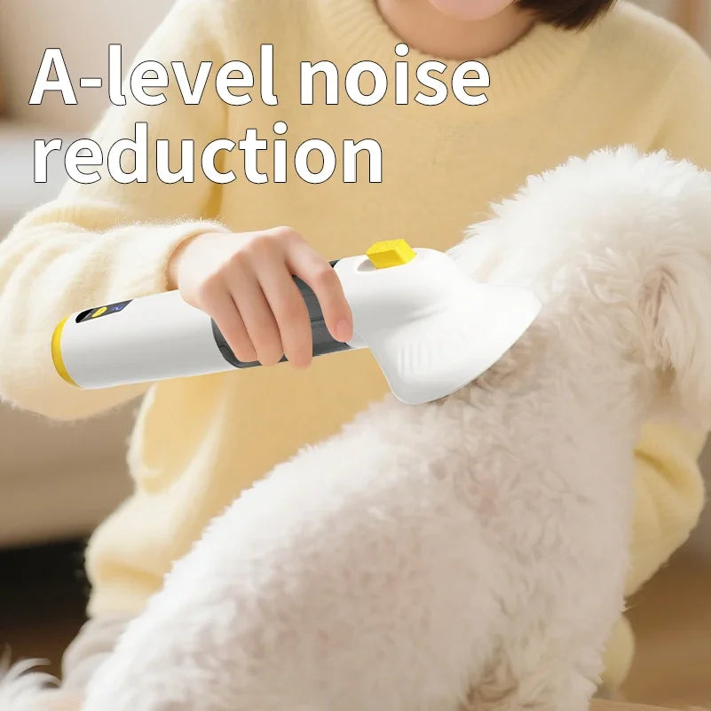 Multifunctional pet vacuum cleaner with advanced cyclonic technology for long lasting suction and pet hair removal