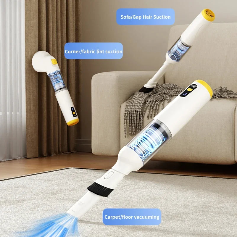 Multifunctional pet vacuum cleaner with advanced cyclonic technology for long lasting suction and pet hair removal